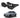 Durable Car Mat for Amaze Set in Black Rubber, Perfect Fit for Vehicle Protection