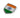 GFX Car Badge Featuring the Indian Flag with Colorful Design and Chrome Finish