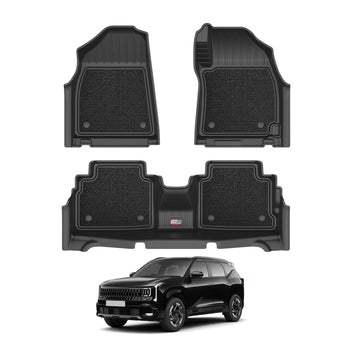 GFX Pro Mats for Kia Seltos in black designed for superior protection and easy cleaning