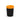 Universal Car ASHTRAY with a black textured design and orange top for easy disposal of ashes