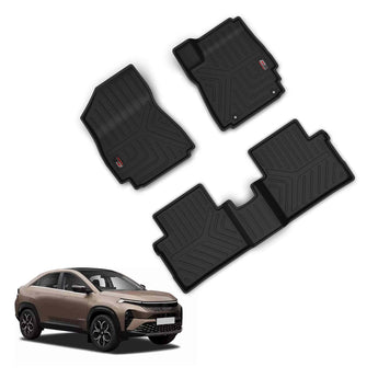 Durable Car Floor Mats for Curvv - Automatic designed for 2024 onwards TATA MOTORS vehicles