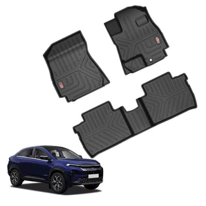 Durable Car Floor Mats for Tata Curvv Ev designed for perfect fit and easy cleaning