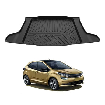 Car Trunk Mat for Tata Altroz designed for 2020 onwards models with a custom fit