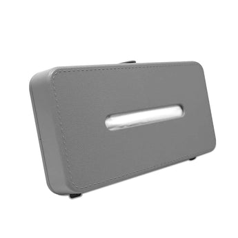 Easy Reach Car Tissue Box in Grey for convenient access to tissues while driving