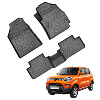 Durable Car Floor Mat for Maruti Suzuki S-Presso with Non-Slip Design for Better Traction
