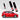 GFX Jupiter Car Door Edge Guard in Black and Red for Vehicle Protection Against Dings