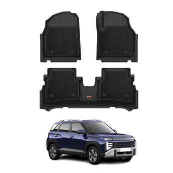 GFX Pro Mats for Hyundai Venue in Black, custom fit for protection and easy cleaning