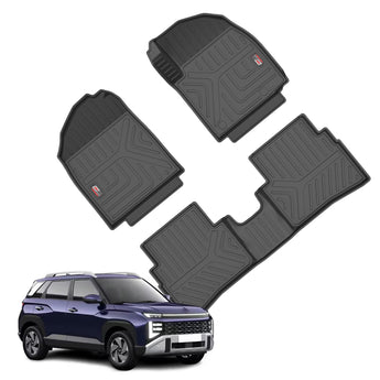 Durable Car Floor Mats for Hyundai Venue designed for 2025 models with precision fit and all-weather protection