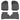 Durable Car Floor Mats for Hyundai Venue in black, designed for all-weather protection and easy cleaning