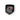 Mahakal Badge for Car & Bike in sleek design featuring a black shield with red accents