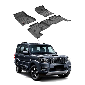 Car Floor Mats for Mahindra Scorpio designed for a perfect fit and durable protection