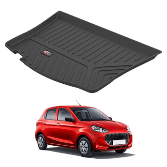 Car Trunk Mat for Maruti Suzuki Alto K-10, designed for durability and easy cleaning