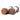Two rolled Microfiber Cloth for Car & Bike in gray and orange for effective cleaning