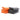 Set of orange and gray Microfiber Cloth for Car & Bike, ideal for dusting and polishing surfaces