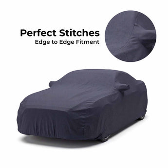 Premium Car Body Cover for Renault Captur with perfect stitches for edge to edge fitment