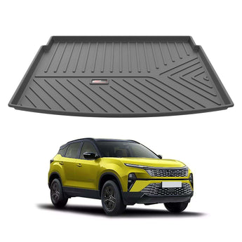 Durable Car Trunk Mat for Tata Harrier designed for precise fit and effective protection