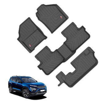 Car Floor Mats for Tata Motors Safari - Manual in durable, high-quality material for optimal protection