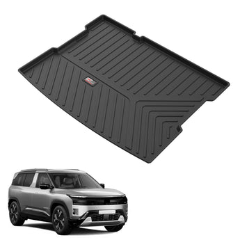 Durable Car Trunk Mat for Tata Sierra designed to protect luggage area from spills and wear