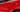 Close-up view of Car Door Edge Guards installed on a shiny red vehicle