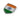 GFX Car Badge Featuring the Indian Flag with Colorful Design and Chrome Finish