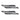Azurite Car Bumper Corner Protector Set in Black for Enhanced Vehicle Protection