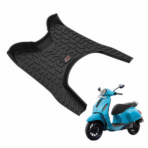 Durable scooty mat designed for Bajaj Chetak EV 2903 with slip-resistant surface and precise fit