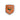 BJP Bhartiya Janta Party Badge for Car & Bike in orange with a lotus design