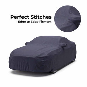Car Body Cover for Toyota Corolla Altis featuring perfect stitches for edge to edge fitment