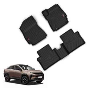 Durable Car Floor Mats for Curvv - Automatic designed for 2024 onwards TATA MOTORS vehicles