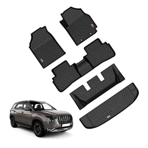 Car Floor Mats for Hyundai Alcazar, durable and stylish, designed to protect your vehicle's interior