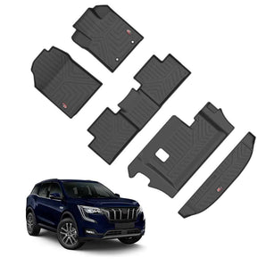 Car Floor Mats for Mahindra Xuv-700 with Durable Design for Protection and Easy Cleaning