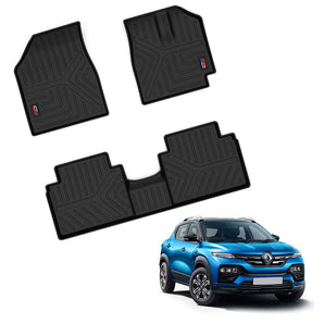 Durable Car Floor Mats for Renault Kiger designed for all-weather protection and easy cleaning