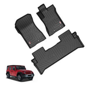Car Floor Mats for Thar Roxx- Automatic designed for maximum protection and durability in vehicles