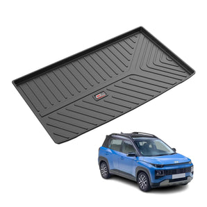 Durable Car Trunk Mat for Hyundai Exter, designed to protect the vehicle's trunk from dirt and spills