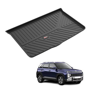 Car Trunk Mat for Hyundai Venue designed to protect the trunk from dirt and damage
