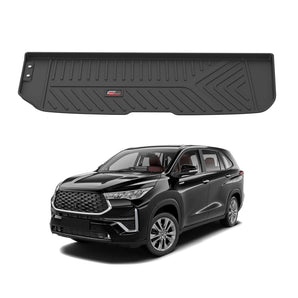 Durable Car Trunk Mat for Toyota Hycross designed to protect the vehicle's cargo area