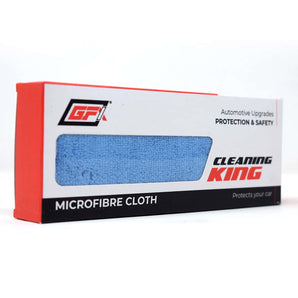 Blue Microfiber Cloth for Car & Bike in Packaging for Easy Cleaning and Protection