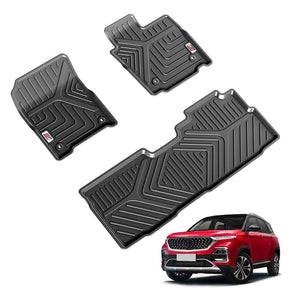 Durable Car Floor Mat for MG Hector designed to fit 2019 onwards models with all-weather protection