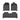 Black all weather molded Car Mats for MAHINDRA BE 6 set front and rear custom fit raised edges