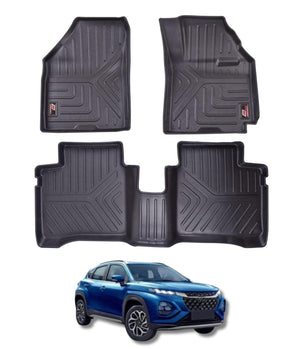 Durable Car Floor Mats for Maruti Suzuki Fronx with Deep Treads for Maximum Protection