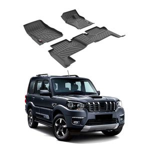 Car Floor Mats for Mahindra Scorpio designed for a perfect fit and durable protection