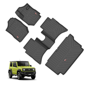 Durable Car Floor Mats for Maruti Suzuki Jimny designed to fit perfectly and protect the vehicle interior