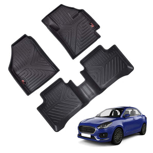 Durable Car Floor Mats for Maruti Suzuki Swift for 2011 to 2017 models with custom fit design