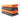 Stack of Microfiber Cloths for Car & Bike in orange and gray for effective cleaning and polishing