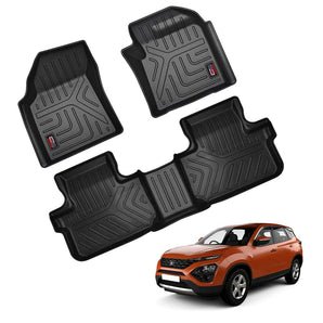 Durable Car Floor Mats for Tata Motors Harrier designed for 2019 onwards models