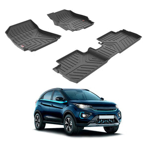 Car Floor Mats for Tata Motors Nexon Ev Max designed for optimal protection and fit