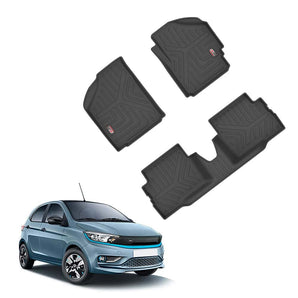 Car Floor Mats for Tata Motors Tiago Ev designed for a perfect fit and enhanced interior protection