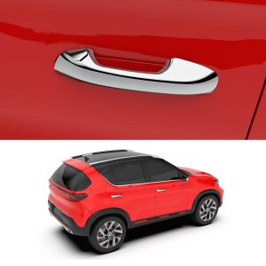 GFX Car Chrome Door Handle Cover for Kia Sonet Without Sensor