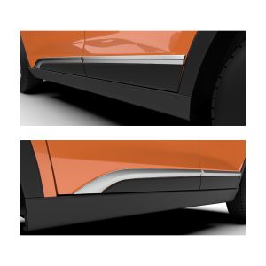 GFX Car Proctective Body Side Moulding/Beading Compatible For Maruti Suzuki Brezza 2020 Onward