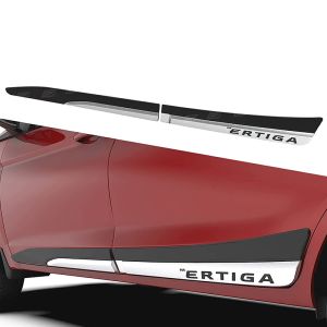GFX Car Proctective Body Side Cladding Compatible for Maruti Suzuki Ertiga (2018 Onwards)